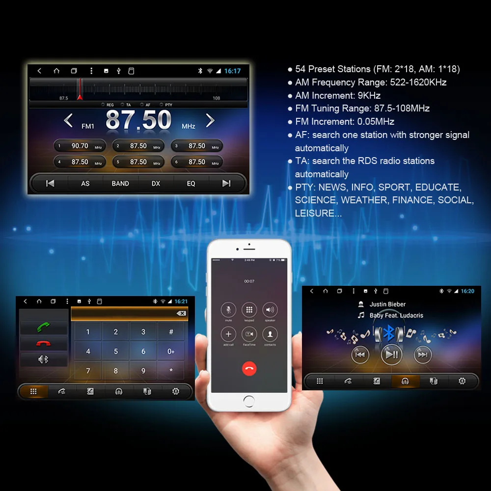Автомагнитола Doppio din Android 8 1 Восьмиядерный DAB + Автомобильный радиоплеер GPS СБ Navi 4G