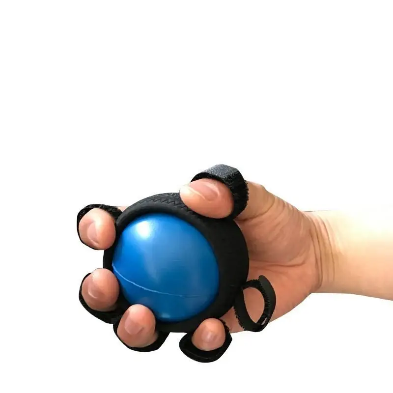Finger grip реабилитация тренировка анти-спастичность Hemiplegia палец мяч шина рука восстановление Массажер для физиотерапии плеер