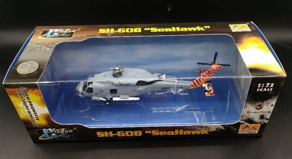 1: 72 США SH-60B Seahawk модель вертолета Trumpeter 37088 избранная модель самолета масштаб 1/72 модели