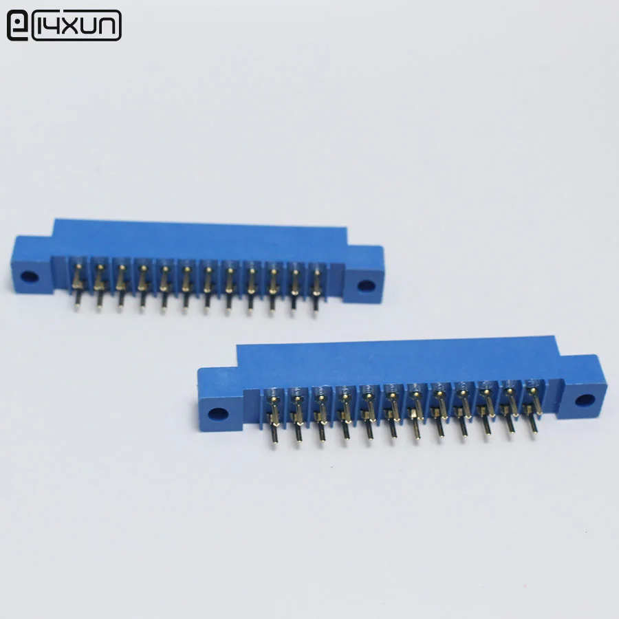 5 шт. 805 разъём для кромки карты 3 96 мм Шаг 2x12 ряд 24 Pin разъем печатной платы припой