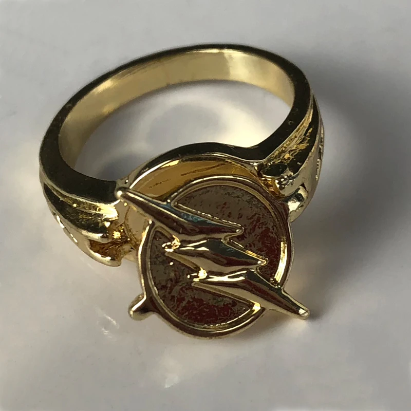 DC кино комикс флэш супергерои косплей фонарик кольцо на палец подарок