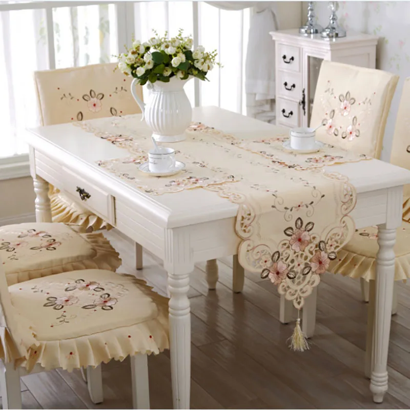 Вышитая скатерть Классическая Цветочная круглая квадратная Manteles Para Mesa Nappe Bugaboo