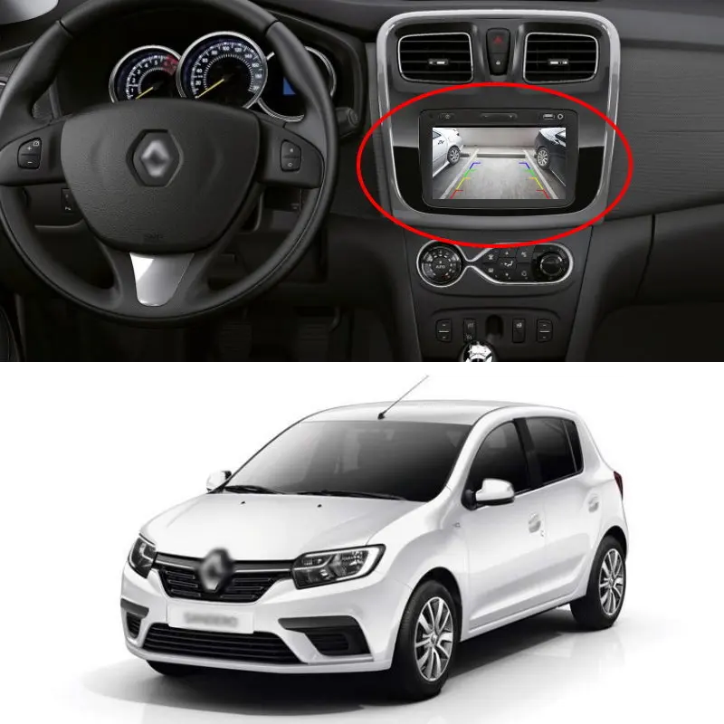 Liandlee для Renault Stepway Dacia Sandero RCA переходник провод камеры заднего вида оригинальный