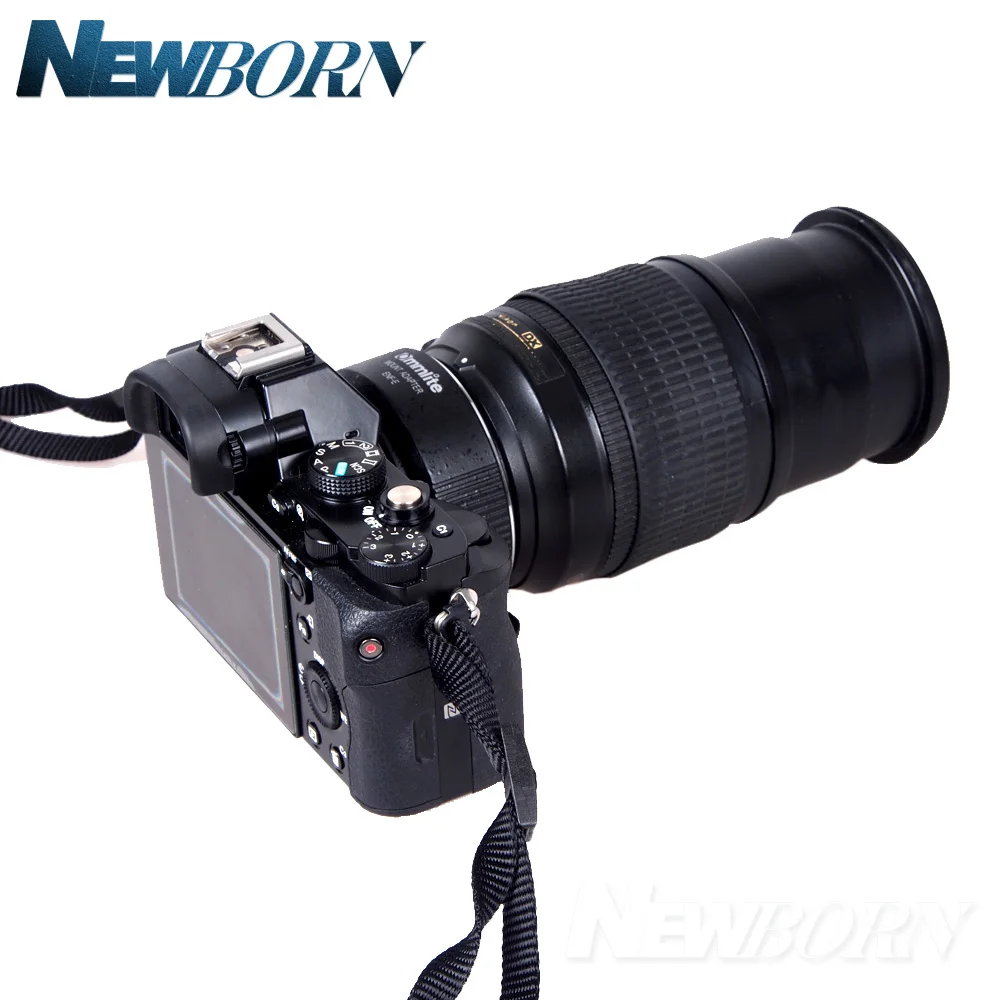 Commlite CM ENF E1 Pro адаптер для крепления объектива с автофокусом Nikon F объектив Sony E Mount A9