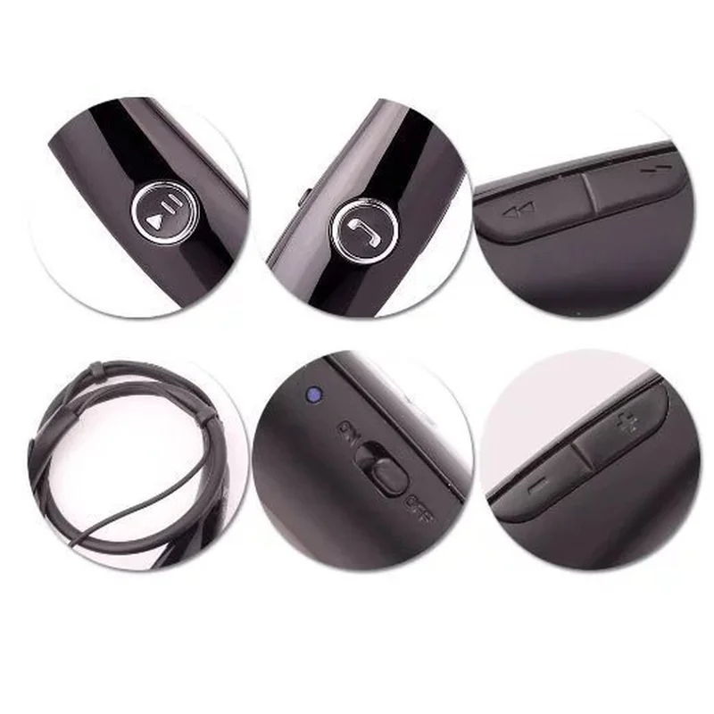 Wireless Bluetooth Headset Stereo Music Running Sports Noise Canceling Headphone High Quality HiFi Fashion Earphones Universal |