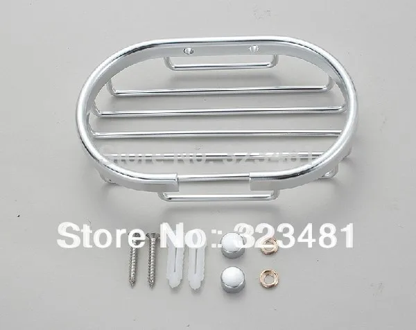 

Stain-resistant bathroom accessories round Space Aluminium soap basket shelf bracket holder soap dish free shipping