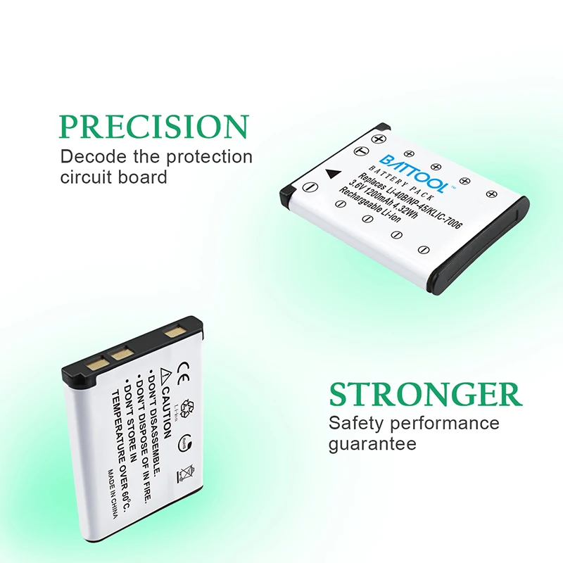 Battool NP-45,NP-45A NP-45S NP45,NP45A LI40B Battery+LCD Charger for Fujifilm FinePix Z30,Z10fd,Z250fd,Z110,Z700EXR,J10 L10