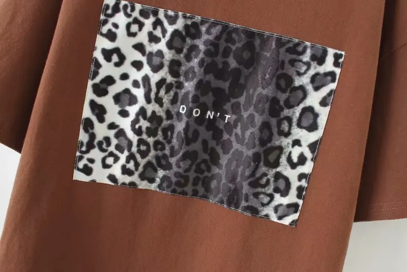 Женская футболка с круглым вырезом Flabbit Повседневная вязаная белая коротким