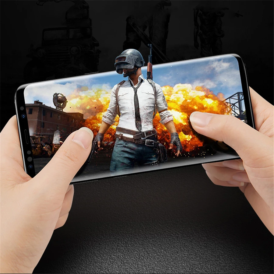 4D изогнутый край закаленное Стекло для samsung S9 S8 плюс защитный Стекло для samsung Galaxy S9+ S8+ S7 Экран Защитная крышка Плёнки