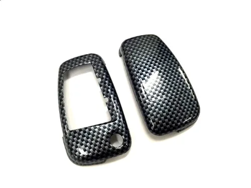 

Key Fob (Gloss Surface Carbon Fiber Style) Remote Key Case For Audi Remote Key