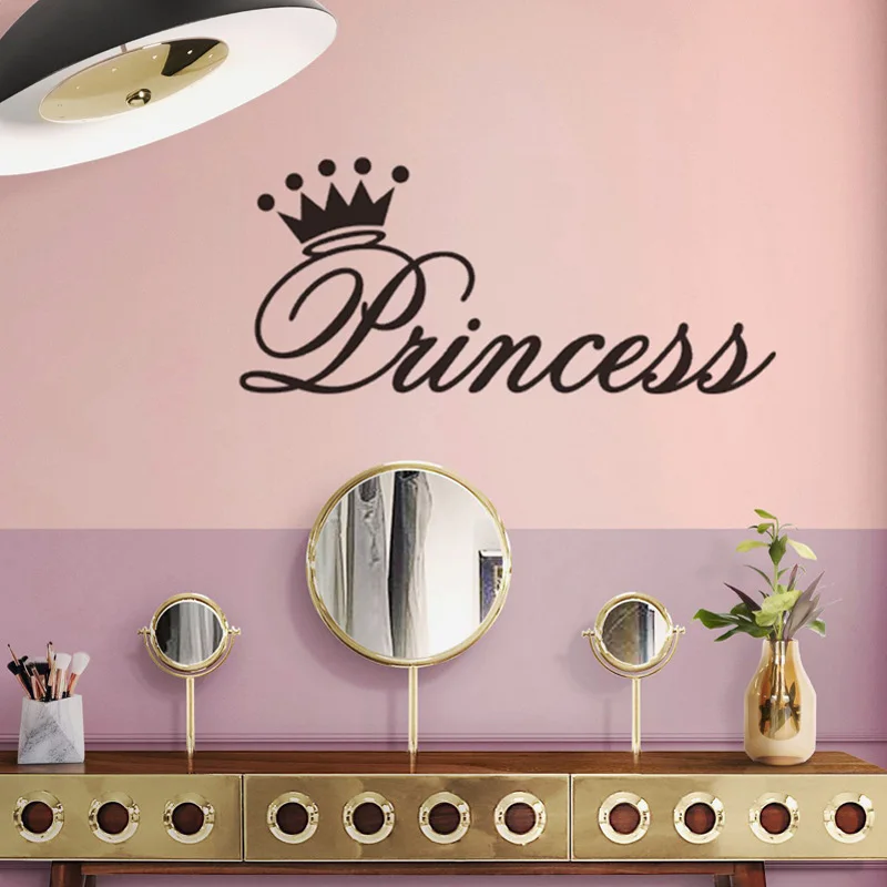 

Наклейка на стену Princess Crown HonC