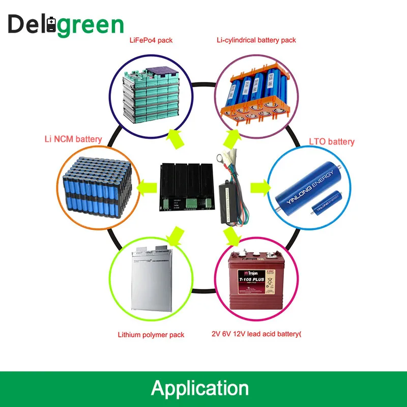 

Promotional 4S 60A battery bms for 4pcs GBS Lifepo4 100AH battery pack with Battery voltage equalizer In Battery Accessories