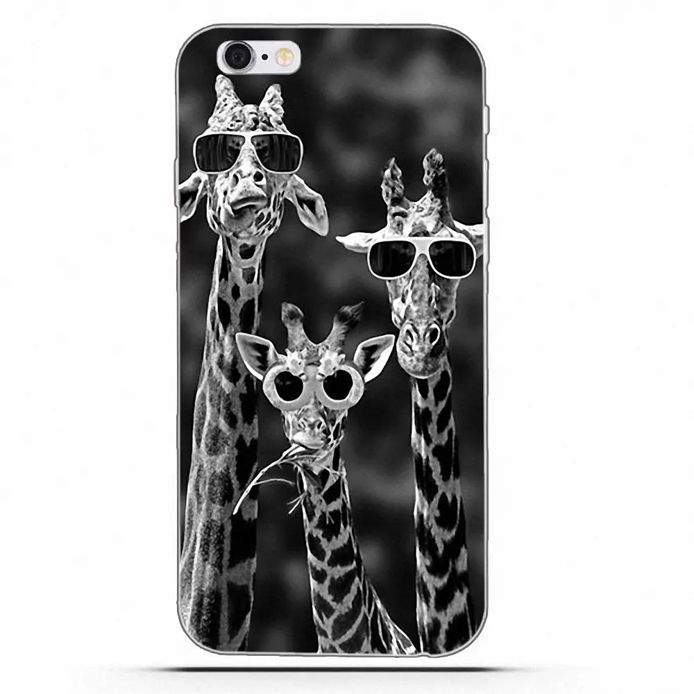 Wexoeq солнцезащитные очки Жираф ТПУ новый стиль для Galaxy Alpha Core Prime Note 4 5 8 S3 S4 S5 S6 S7 S8 S9