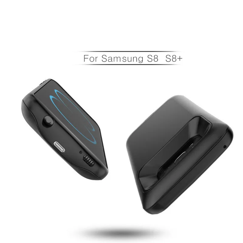 Чехлы для зарядного устройства Samsung galaxy S8 Plus Ультратонкий чехол зарядки внешнего