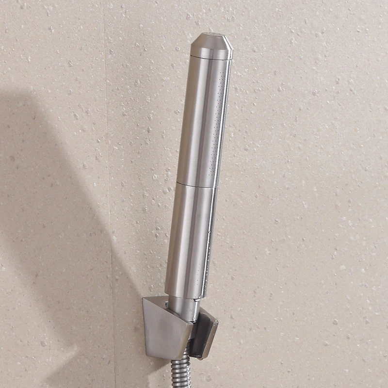 Stainless Steel Bidet Faucet Shower Head Portable Bidet Sprayer Toilet Spray Anal Anus Cleaning Shower Hygienic Shower Head