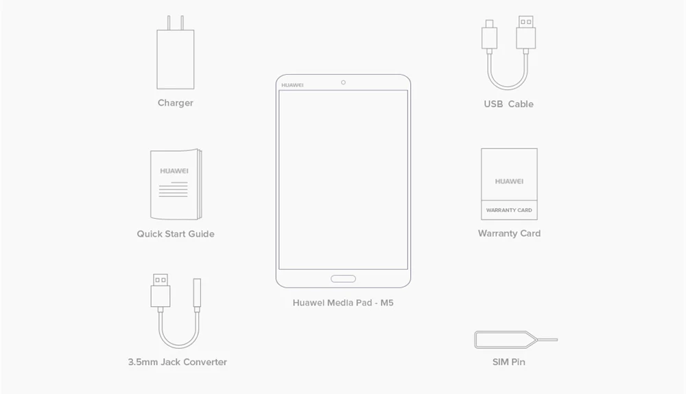 HUAWEI M5 планшеты 8,4 дюймов 4 Гб ОЗУ 64 Гб ПЗУ 2560x1600 пикселей ips Android 8,0 Восьмиядерный kiris 960 gps задняя камера 13MP планшетный ПК