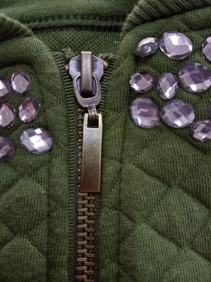 Women Long Sleeve Zip Up Casual Baseball Bomber Jacket New Vintage Pockets Slim Basic Coats Outwear Solid DR10373 | Женская одежда