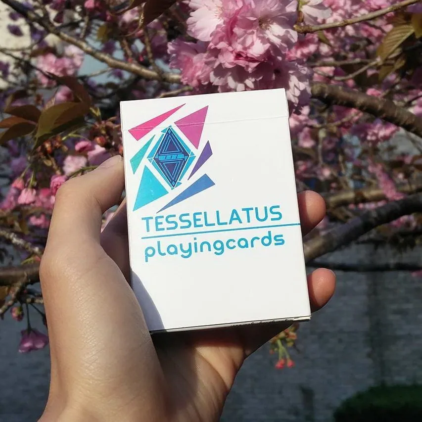 Tessellatus игральные карты размер колода покера USPCC специализированный ограниченный