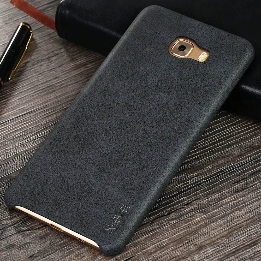 X-Level кожаный чехол для телефона для samsung Galaxy C9 Pro чехол Роскошный PU Мягкий сенсорный ультра тонкий чехол для samsung C9 Pro