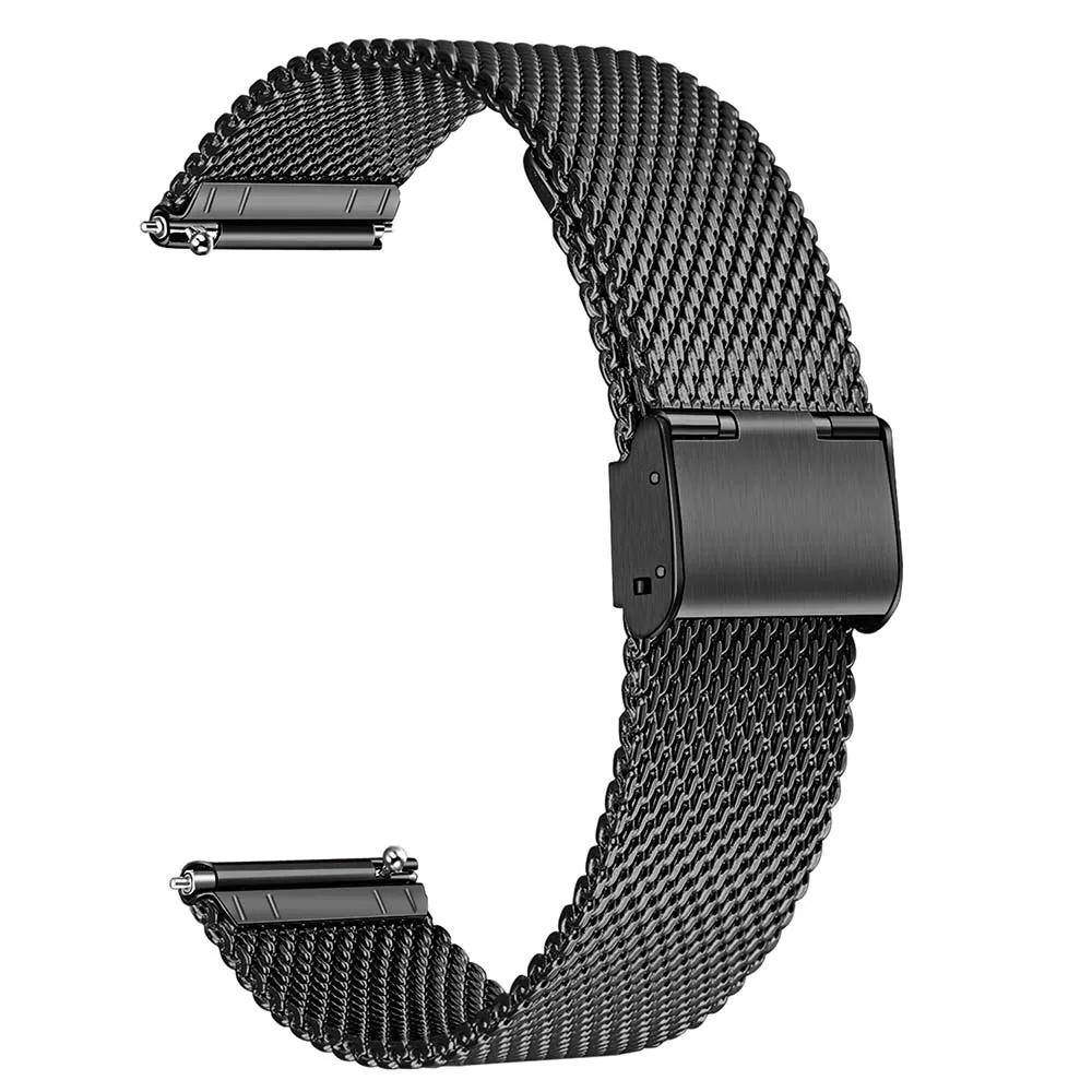 Миланская Нержавеющая сталь ремешок для часов 18/20/22 мм Huawei Watch GT/Pro/Honor Magic/2 Classic/2 Sport