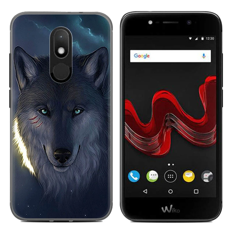 Для Coque Wiko чехол Wim Lite роскошный мультяшный ТПУ для fundas мягкий силиконовый