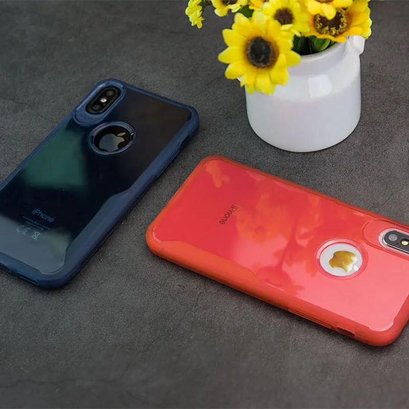 Прозрачный мягкий чехол из ТПУ для iPhone XR Xs Max X 10 6 s 6s 7 8 Plus 5 5S SE роскошный