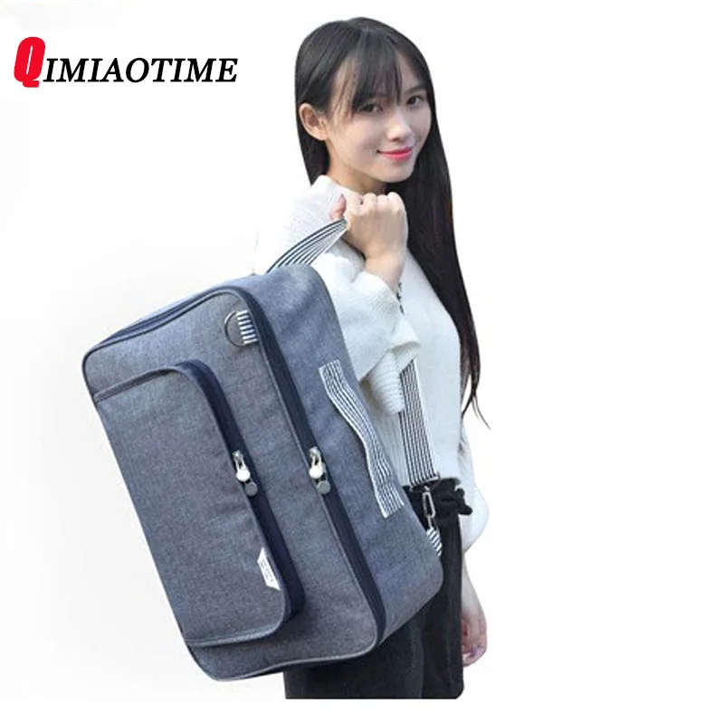 Мужские дорожные сумки большие вместительные чемоданы и модный рюкзак для
