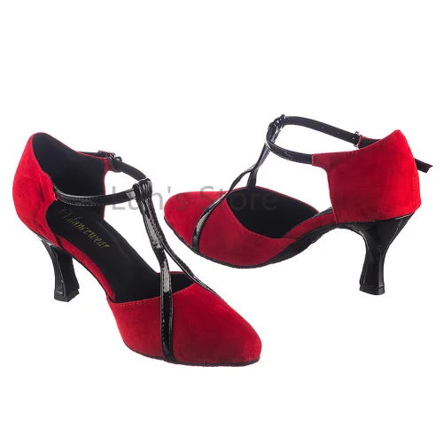 New Free Shipping Red Suede Closed Toe Dance Shoe Ballroom Salsa Latin Tango Bachata Dancing Shoes ALL Size | Спорт и развлечения