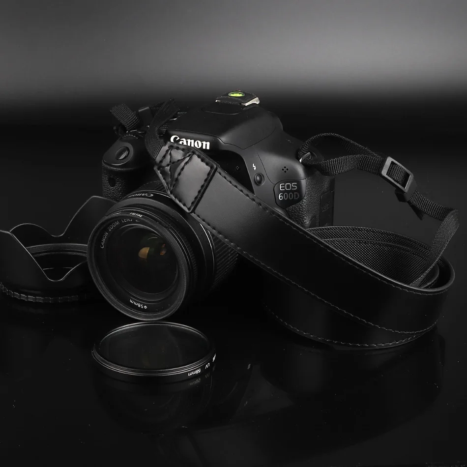 Ремень из искусственной кожи для камеры Nikon D7500 D5600 D5500 D5300 D7200 D90 D810 D850 D3400 D3300 D5200 D750 DF