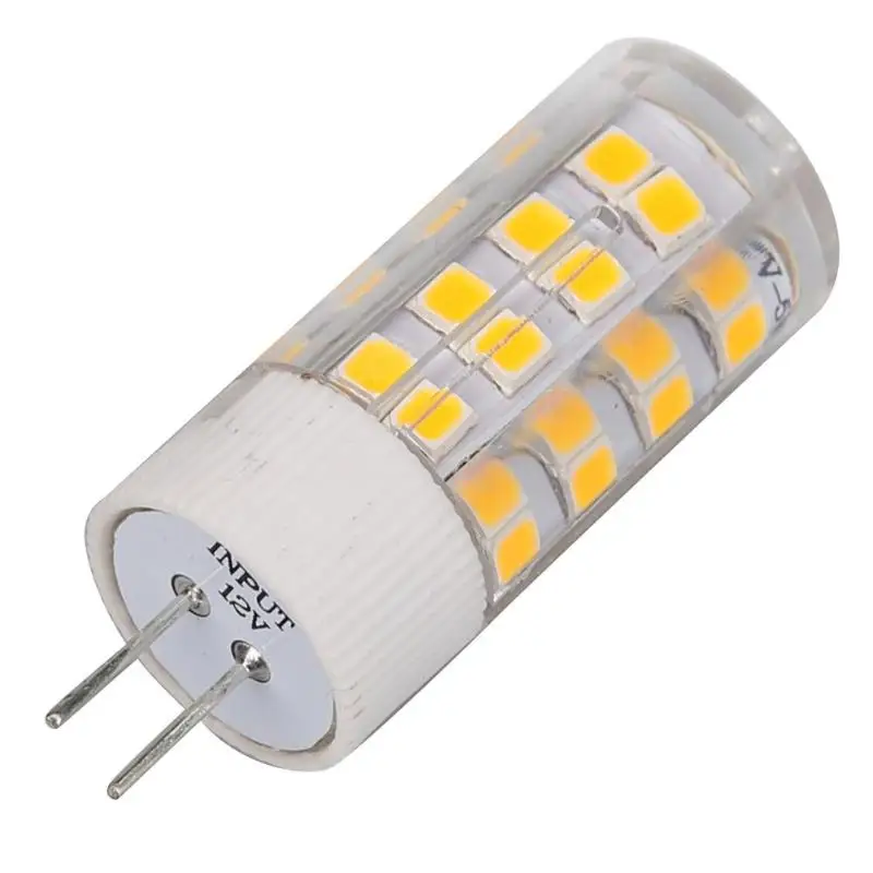 51 светодиодный AC/DC 12 V 5 W G4 Светодиодный лампочки SMD 2835 луч прожектор регулируемый угол Заменить галогенная лампа хрустальная люстра Светодиодный лампочки