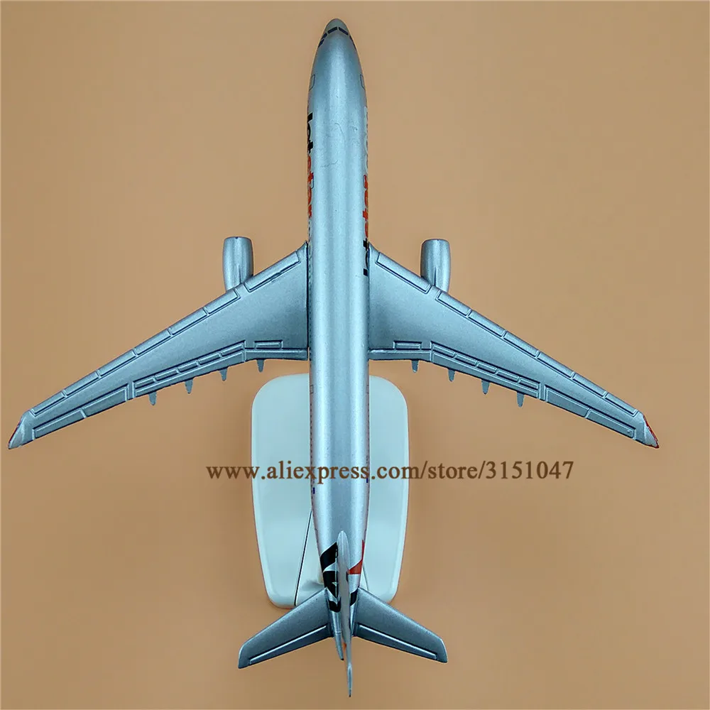 Модель самолета из металлического сплава Jet Air Jetstar A330 авиакомпании модель