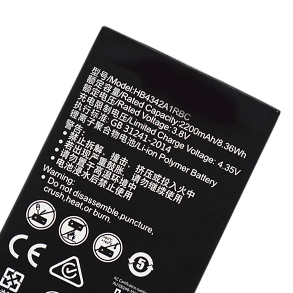 HB4342A1RBC Новый Сменный аккумулятор для Huawei Ascend Y6 Honor 4A A5 SCC U21 LYO L21 SCL TL00 ALOO 26 000