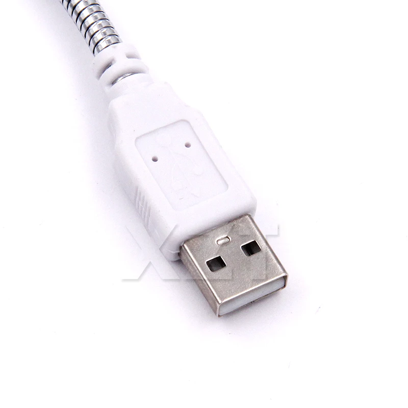 Супер Яркий Мини USB легкий гибкий металлический светодиодный светильник для чтения книг для ноутбука ПК компьютера