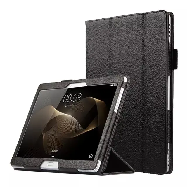 Высококачественный чехол-подставка из натуральной кожи для Huawei MediaPad M2 10 |