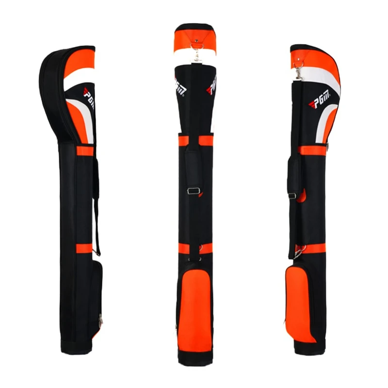 Pgm сумка для гольфа ультра легкая нейлоновая посылка может вместить 6 7 клубов