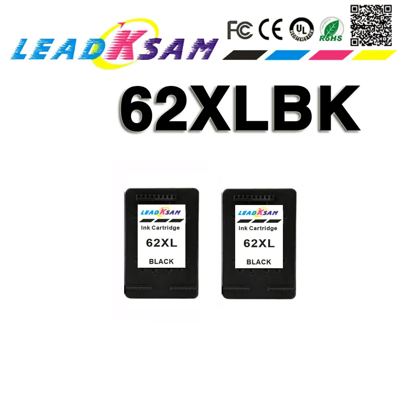 Черный чернильный картридж 62XL для 62 comtatible hp62 Envy 5640 OfficeJet 200 5540 5740 5542 7640|Чернильные