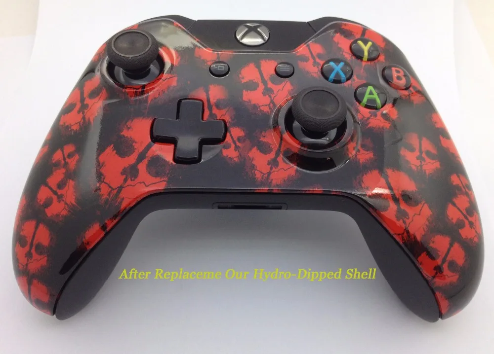 Оригинальный запасной корпус Red Spirit Hydro DIP для геймпада Xbox One подходит как с портом