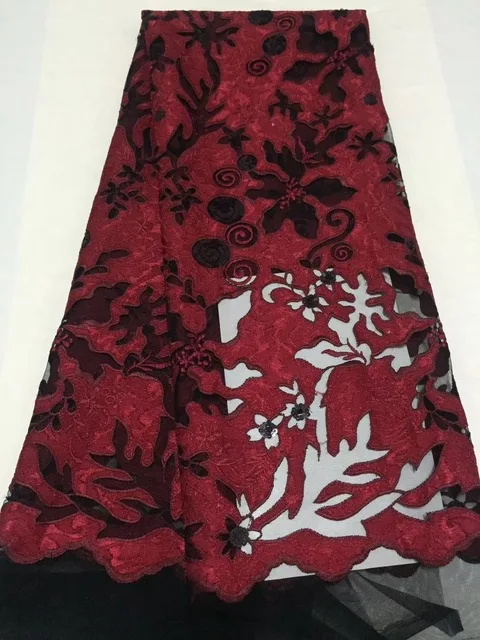 Африканская фланелевая ткань высокого качества 5 ярдов дешевая нигерийская