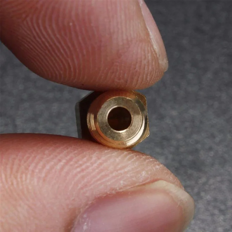

0.4MM MK8 3D Printer 1.75mm Extruder Extruder Brass Nozzle For Makerbot 3D Printer Replacement Nozzle 10 pcs