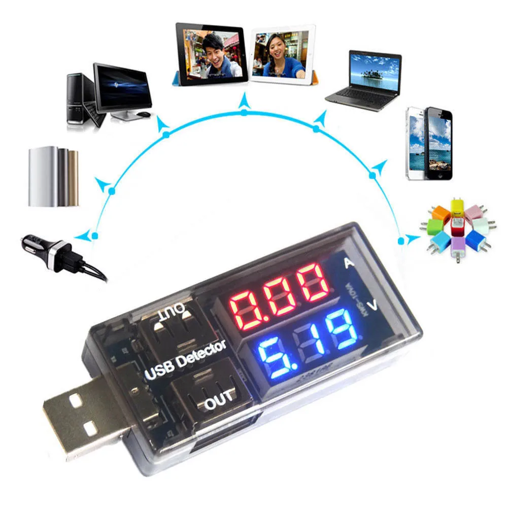 New Hot USB Charger Doctor Voltage Current Meter Mobile Battery Tester Power Detector Volmometer | Инструменты