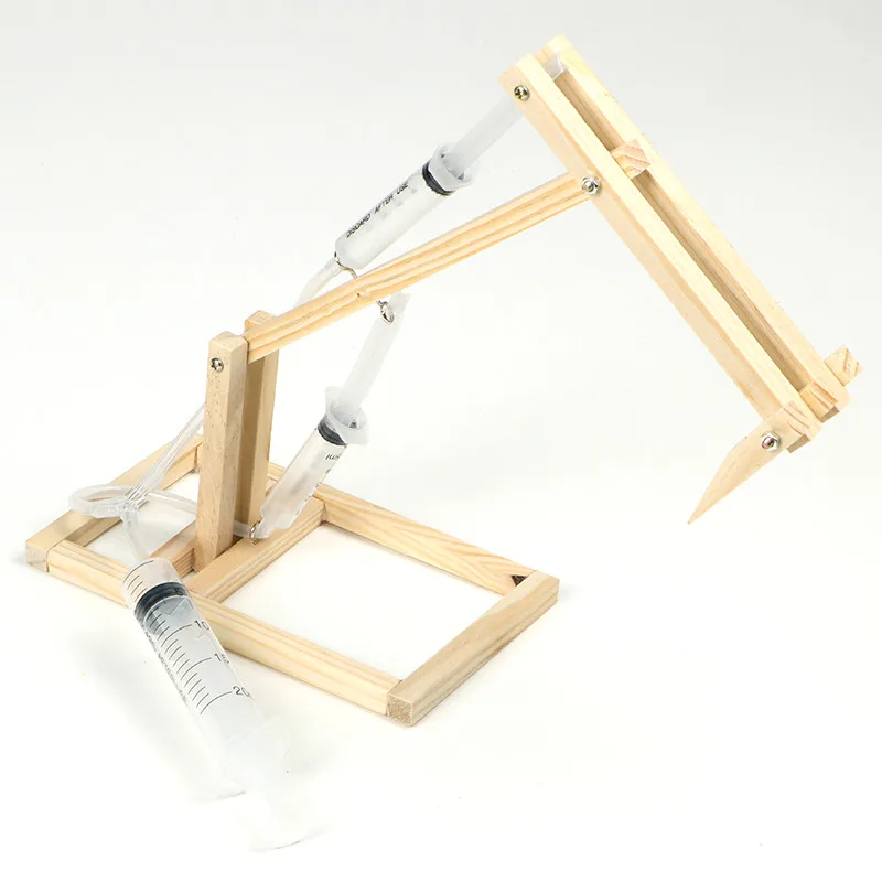 Самостоятельное изготовление экскаватора творческая ручная работа Детский пазл