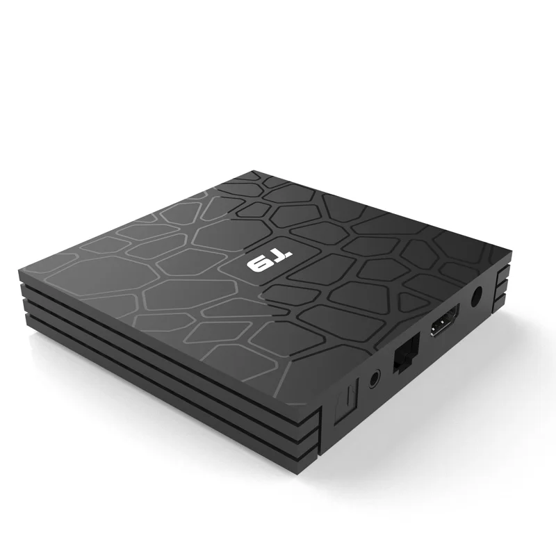 Новые T9 Android 8 1 ТВ коробка RK3328 4 GB 64 ядра 4G/32G USB 3 0 Smart K Декодер каналов кабельного