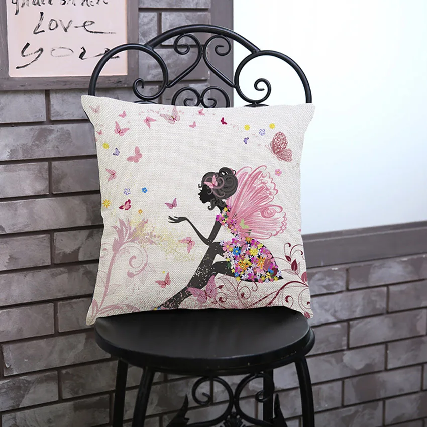 Наволочка для подушки девочек розовые декоративные наволочки подушек в виде