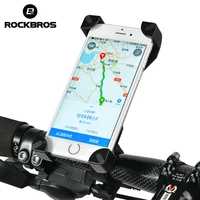 rockbros universal bike phone holder pvc bicycle handlebar holder iphone samsung htc sony cellphone cycling accessories
