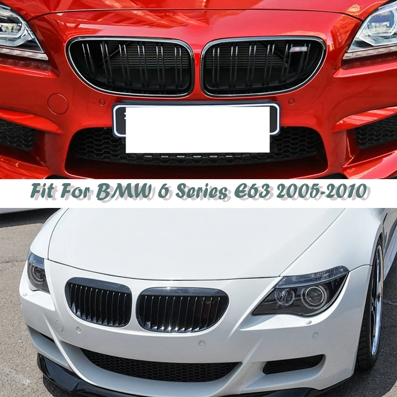 Автомобильный Стайлинг передняя решетка радиатора для BMW E63 E64 M6 6 серия Coupe 650Ci 645Ci