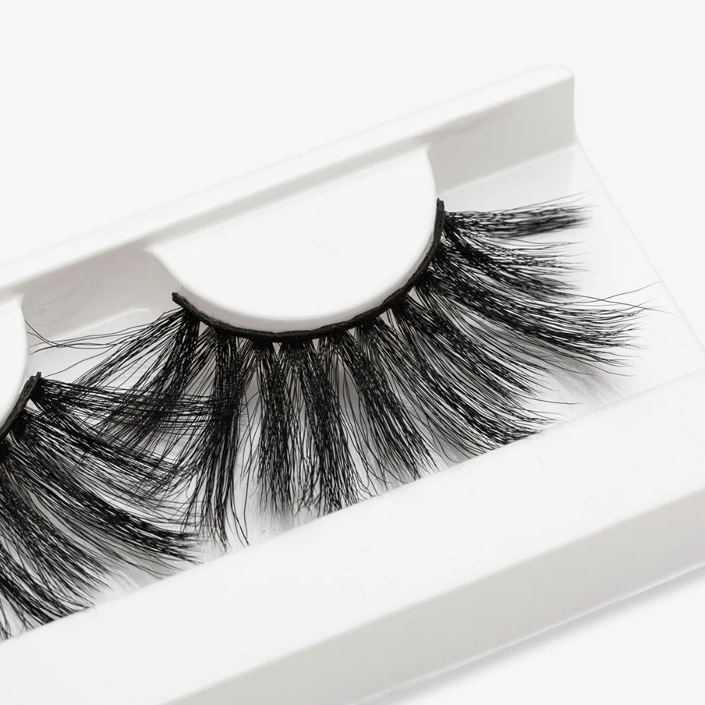 25 мм 3D накладные ресницы толстые мягкие для наращивания ручной работы полная