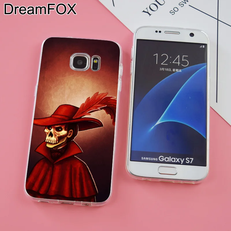 DREAMFOX K143 Phantom Of The Opera Мягкий ТПУ силиконовый чехол для samsung Galaxy Note S 6 7 8 9 Edge Plus Grand Prime |