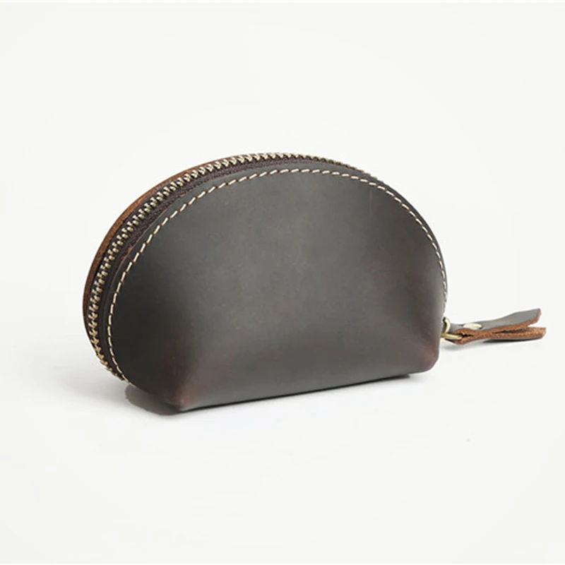 Портмоне SIMLINE из натуральной кожи для мужчин и женщин винтажный маленький мини