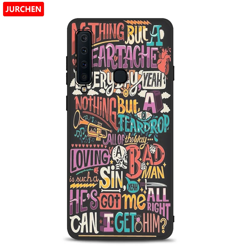37 Чехол jurchen для samsung Galaxy A9 A920F, задняя крышка, силиконовый милый мультяшный TPU мягкий чехол для samsung A9S A9200, чехол для телефона - Цвет: 37