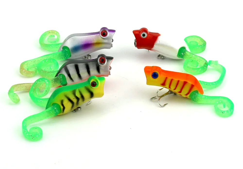 50 шт. встроенный в транспортное средство лягушка приманка поплавок плавающей